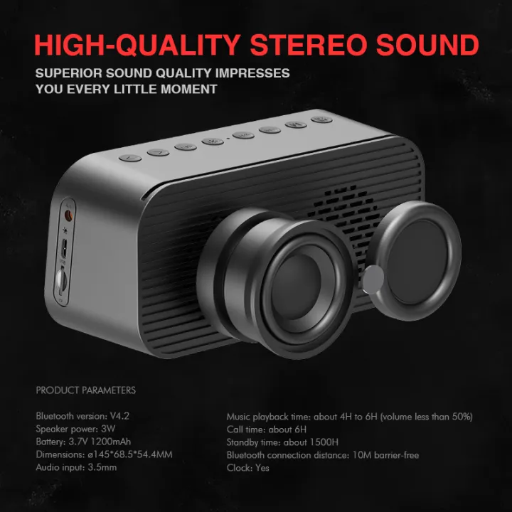Havit%20M3%20Smart%20Wireless%20Bluetooth%20Speaker-Black%20with%20Alarm%20Clock%20-%20Image%205