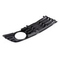 1 pair Fog Light Grille Front Lower Left Right Grid Grille for Audi A4 B6 Sedan 02-05. 