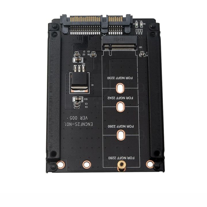 Metal%20Case%20Bm%20Key%20M.2%20Ngff%20Ssd%20To%202.5%20Sata%206gb%20Adapter%20With%20Enclosure%20Socket%20M.2%20Sata%20Adapternot%20For%20Nvme%20M%20Key%20-%20Image%202