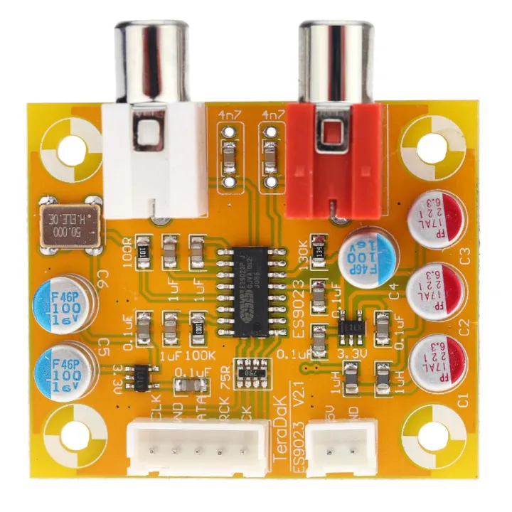 DAC Sabre ES9023 Analog I2S 24 Bit 192 KHz Decoder Board Mode Conversion