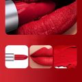 5 Colors Velvet Matte Lipstick Mini Capsule Design Waterproof Sweatproof Long-lasting Natural Non-fade Portable Cosmetics. 