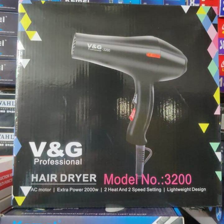 V&G Professional Hair Dryer- 3100 and 3200