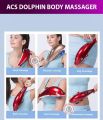 Electric Dolphin Massager Back Massage Hammer Vibration Infrared Stick Roller Cervical Body Relaxation. 