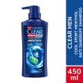 Clear Men Shampoo Cool Sport Menthol Anti Dandruff 450ml.