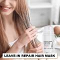50ml Leave In Hair Mask Softens And Restores Damaged Hair Scalp Hair Care Cream Hydrating Hair Masque Hair Care Products.