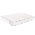 2Pcs File Storage Box Desktop Examination A4 Paper Document Storage Box Transparent Data Finishing File Box. 