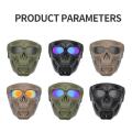 【New Launch+free Shipping To Home】Harley Goggles Mask Motorcycle Skull Horror Helmet Mask Off-road Motorcycle Goggles Sports Riding Harley Goggles Mask. 