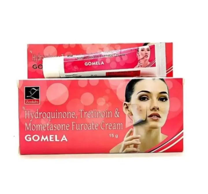 GOMELA%20Hydroquinone%20Tretinion%20&%20Mometasone%20Furoate%20Cream%20-%2015g%20-%20Image%202