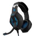 A1 Wired Gaming Headset E-sports Headset with 40mm Driver Unit Noise Reduction Microphone LED Light Ergonomic Gaming Headset. 