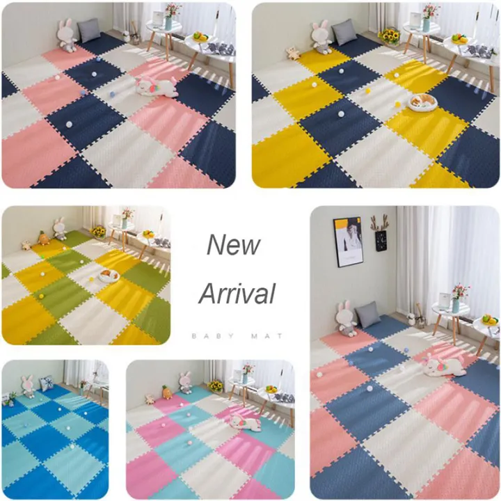 8%20pieces%20Baby%20Puzzle%20Mat%20Play%20Mat%20Kids%20Interlocking%20Exercise%20Tiles%20Rugs%20Floor%20Tiles%20Toys%20Carpet%20Soft%20Carpet%20Climbing%20Pad%20EVA%20Foam%20-%20Image%202
