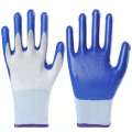 Labor protection with rubber, wear-resistant and anti slip construction site work, thickened nitrile latex rubber work gloves.