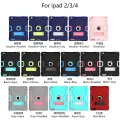 For Apple iPad 2 3 4 A1458 A1459 A1460 A1416 A1397 Case Shockproof Kids Safe PC Silicon Hybrid Stand Full Body  Cover. 