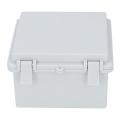 ABS Junction Box, Large Space IP67 Waterproof Hinge Cover Electrical Project Box for DIY Electronic Devices. 