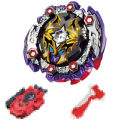 B-X TOUPIE BURST BEYBLADE SPINNING TOP B73 God Valkyrie / Genesis Valtryek STARTER With Grip LR Launcher.