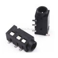 10PCS 3.5MM Headphone Jack PJ-320D Audio Jack 4 Pin SMD SMT MP3 Accessories PJ320D. 