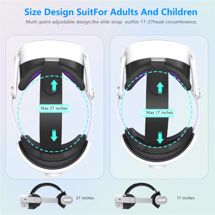 For%20Meta%20Quest3s%20Adjustable%20Headband%20High%20Elastic%20Sponge%20-%20Image%203