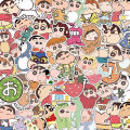 50/100Pcs Cartoon Anime Crayon Shin chan Stickers For Car Laptop Phone Stationery Decor Decals Waterproof Sticker Kids Toys. 