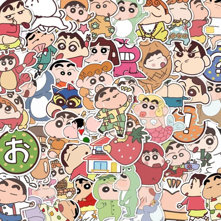 50/100Pcs%20Cartoon%20Anime%20Crayon%20Shin%20chan%20Stickers%20For%20Car%20Laptop%20Phone%20Stationery%20Decor%20Decals%20Waterproof%20Sticker%20Kids%20Toys%20-%20Image%202