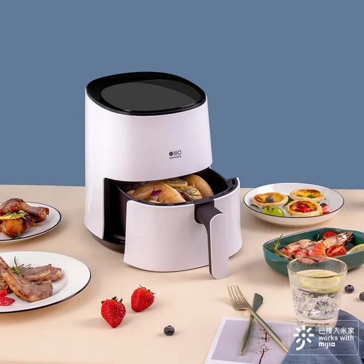 Xiaomi%20Silencare%20SC-K505W%20Smart%20Touch%20Control%20Oil-free%20Air%20Fryer%20-%20White%20-%20Image%207
