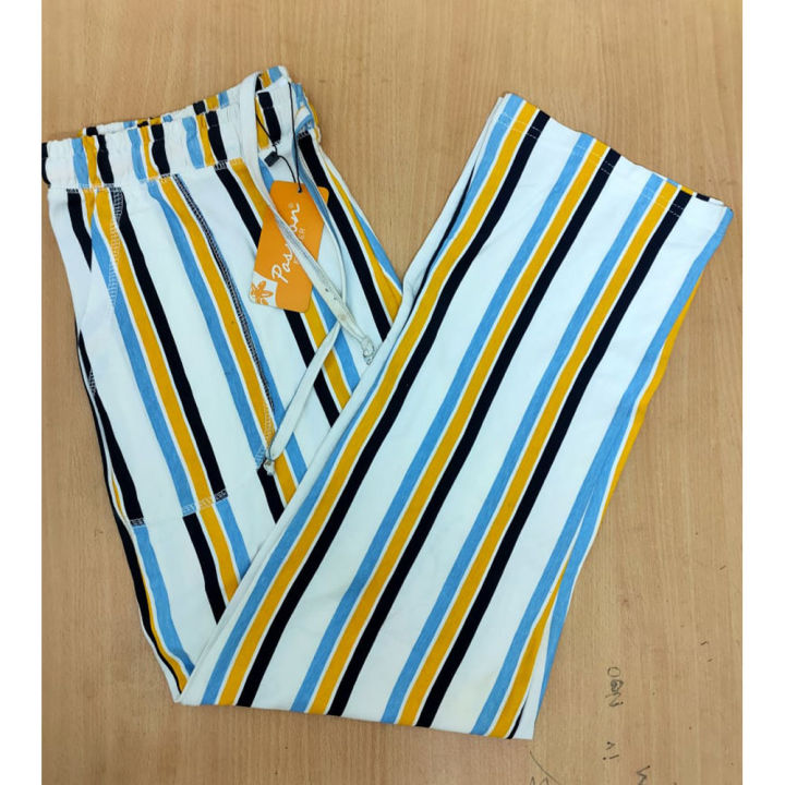 Ladies%20fashionable%20Multi_Color%20%20strip%20print%20long%20Trousers%20-%20Image%202