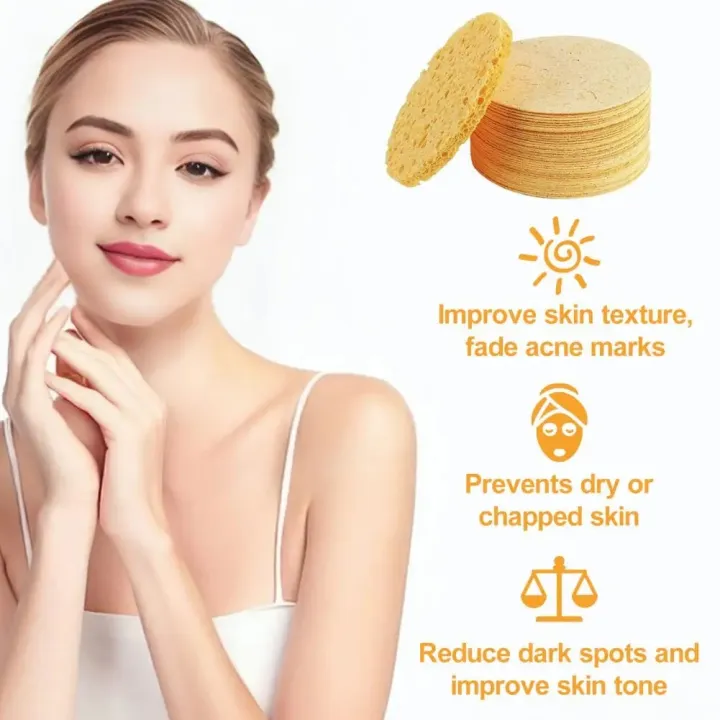 10/20/30/50Pcs%20Face%20Sponge%20Round%20Absorbent%20Compressed%20Natural%20Makeup%20Removal%20Exfoliating%20SPA%20Face%20Cleansing%20Cellulose%20Sponge%20Kit%20-%20Image%202