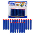 20 Pcs Nerf Refill Darts Soft Bullet Elite Series 72x12 mm -Blue. 