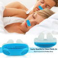 2 In 1 Anti Snoring Snore Nose Clip.