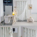 Blackout magic tape Curtain For Living Room Girls Bedroom Printing Decoration Tulle Voile Drapes window. 