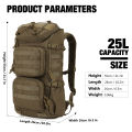 Mardingtop 28L Tactical Backpacks 600D Polyester Molle Daypacks with YKK Zippers and Buckles for Military.