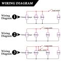 2 Pcs DC Battery Meter Lead-Acid and Lithium Ion Battery Indicator. 