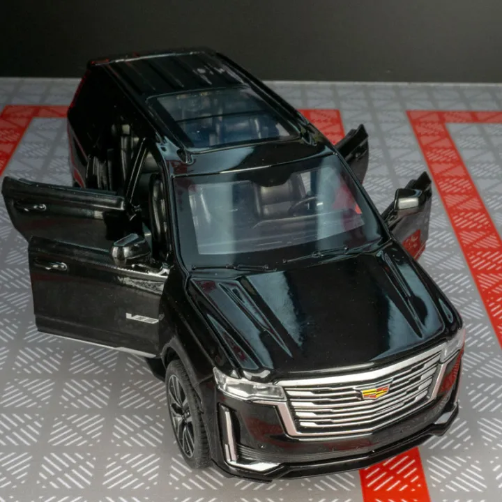 1:32%20Cadillac%20Escalade%20Off%20Road%20Vehicle%20Alloy%20Car%20Diecast%20Metal%20Model%20Sound%20Light%20Pull%20Back%20Toy%20Car%20Central%20Control%20Ornaments%20-%20Image%202