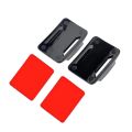 2 Sets Curved Monut Surface With Sticker Adhesive Pad for GoPro Hero HD Hero 10 9 8 7 6 5 4 Action Camera Mount Accessories Kit. 
