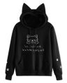 Winter Cotton Long Sleeve Hoodie For Women.