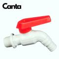 PVC Plastic Water Tap Ivory Garden Basin Faucet Plastic Kitchen Faucet.