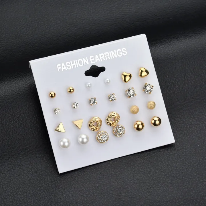 New%20Trendy%2012%20Pairs%20Pearl%20Stud%20Earrings%20Set%20for%20Girls%20Simple%20Stylish%20-%20Trendy%20Earrings%20Set%20for%20Women%20-%20Image%204