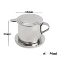【New-store】 New Portable Mug Cup Drop Filter Stainless Steel Maker Infuser Vietnam Coffee. 