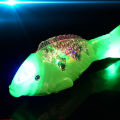 Promotion item electric fish luminous selling creative toys.