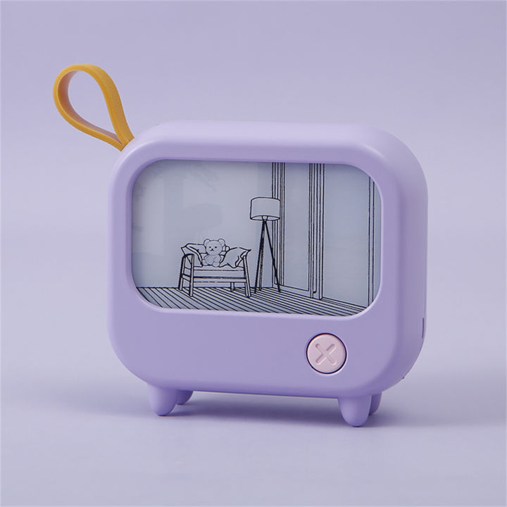 Qiunery%20LED%20Night%20Light%20Cute%20TV%20Painting%20Design%20Learning%20Table%20Lamp%20USB%20Charging%202-Level%20Lighting%20Mini%20Desktop%20Light%20Birthday%20Gift%20-%20Image%208