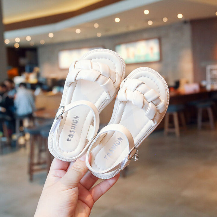 Girls'%20Sandals%202024%20Summer%20New%20Soft%20Sole%20Anti%20slip%20Flat%20Beach%20Shoes,%20Big%20Kids%20Fashion%20Princess%20Shoes%20-%20Image%206