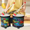 Music Enlightenment Drum Tunable Percussion Instruments 5'' and 6'' Bongo Drum Set for Beginners. 
