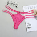 Thin Strap Hollow Panties Women Sexy G-String Soft Lingerie Low Rise Thong Breathable Female Underwear Solid Color Briefs. 