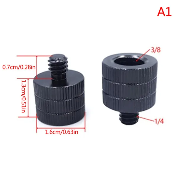 1/4%20to%20M4%20M5%20M6%20M8%20M10%20Conversion%20Screw%203/8"%20Male%20to%20Female%20Thread%20Screw%20Mount%20Converter%20Adapter%20Standard%201/4%20Mount%20Adapter%20Screw%20for%20Projector%20Tripod%20-%20Image%203