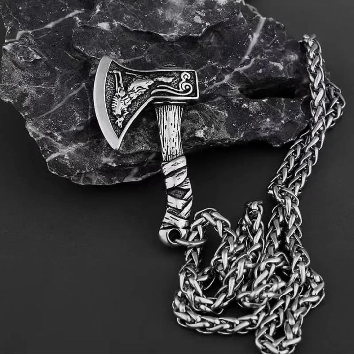 Lavish%20indulgent%20-%20New%20Trendy%20Simple%20Stainless%20Steel%20Cuban%20Link%20Chain%20Necklace%20for%20Men%20-%20Men's%20Pendant%20-%20Easy%20To%20maintain%20-%20Image%202