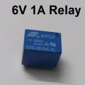 1A RELAY Mini 1A 6V Relay 6V Relay Switch DC 6V Relay 5 Pin 1A DC Coil SPDT Auto Universal Relay SRS-06VDC-SL PCB Mount Power Relay 6V Relay Switch.
