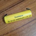 14500 Battery BOTH SIDE STAPLING 1.2V 600mAh NI-CD Rechargeable Battery. 
