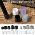 10pcs/set Chair Leg Caps Rubber Feet Protector Pads Plastic Pipe Cover Furniture Table Covers Hole Plugs Furniture Leveling Feet. 