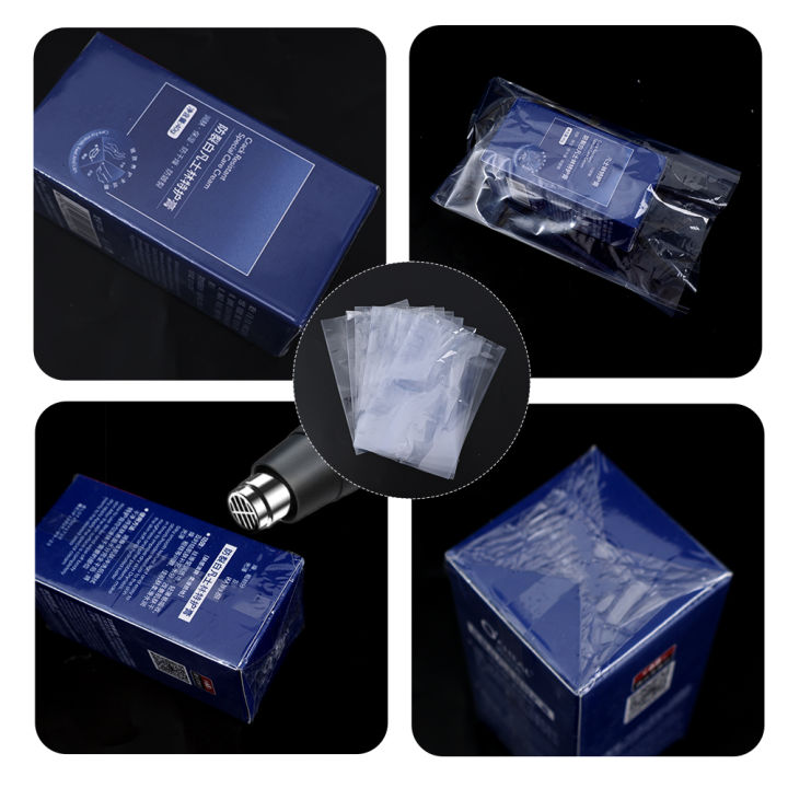 10Pcs/Set%20Transparent%20Heat%20Shrinkable%20Film%20PVC%20Outer%20Packaging%20Heat%20Shrinkable%20Films%20Home%20Storage%20Tools%20For%20Shoes%20Books%20Remote%20Control%20-%20Image%205