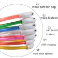 FANGAN Safety for Small Medium Large Dogs Flashing Pet Supplies Luminous Dog Collar Dog Necklace Light Up Collar LED Dog Collars. 