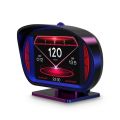 Car Head Up Display Multi-funciton OBD G-PS Slope Meter Atmosphere Lamp Full LCD Smart Gauge with 12 Styple Interfaces. 