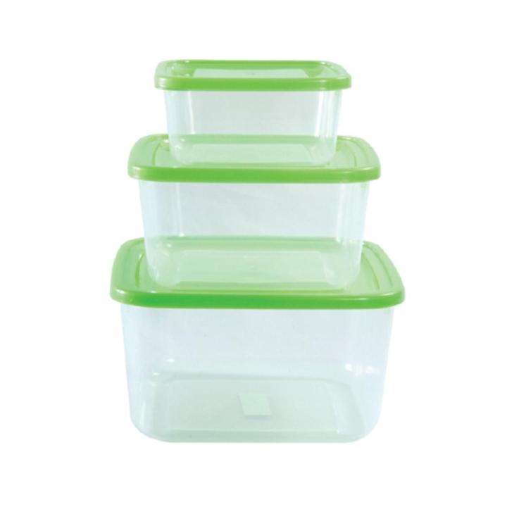 Rfl Container Fresh Square 3 pcs set 91026